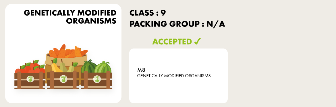 Eurotunnel Freight Dangerous Goods - Genetically Modified Organisms