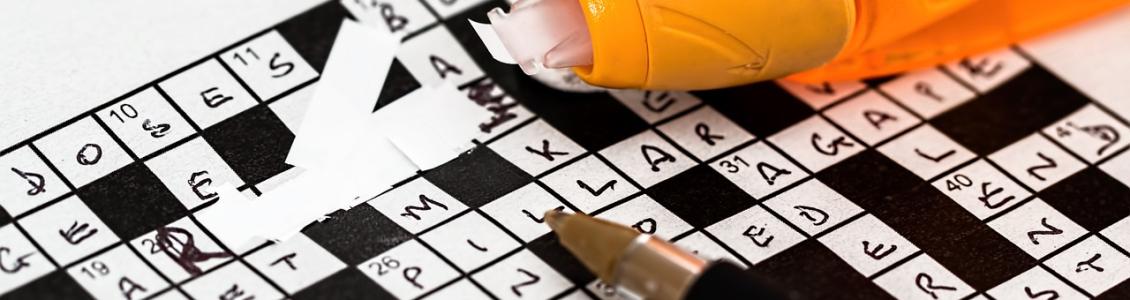 mistake on crossword