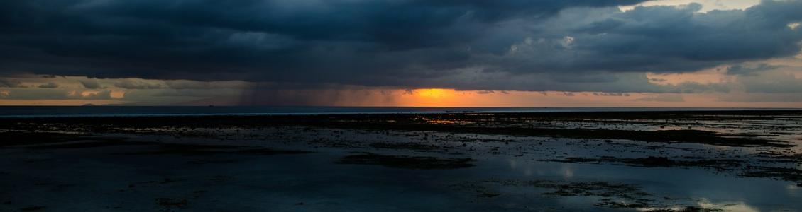 Seaside storm