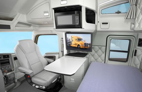 Luxury truck cab